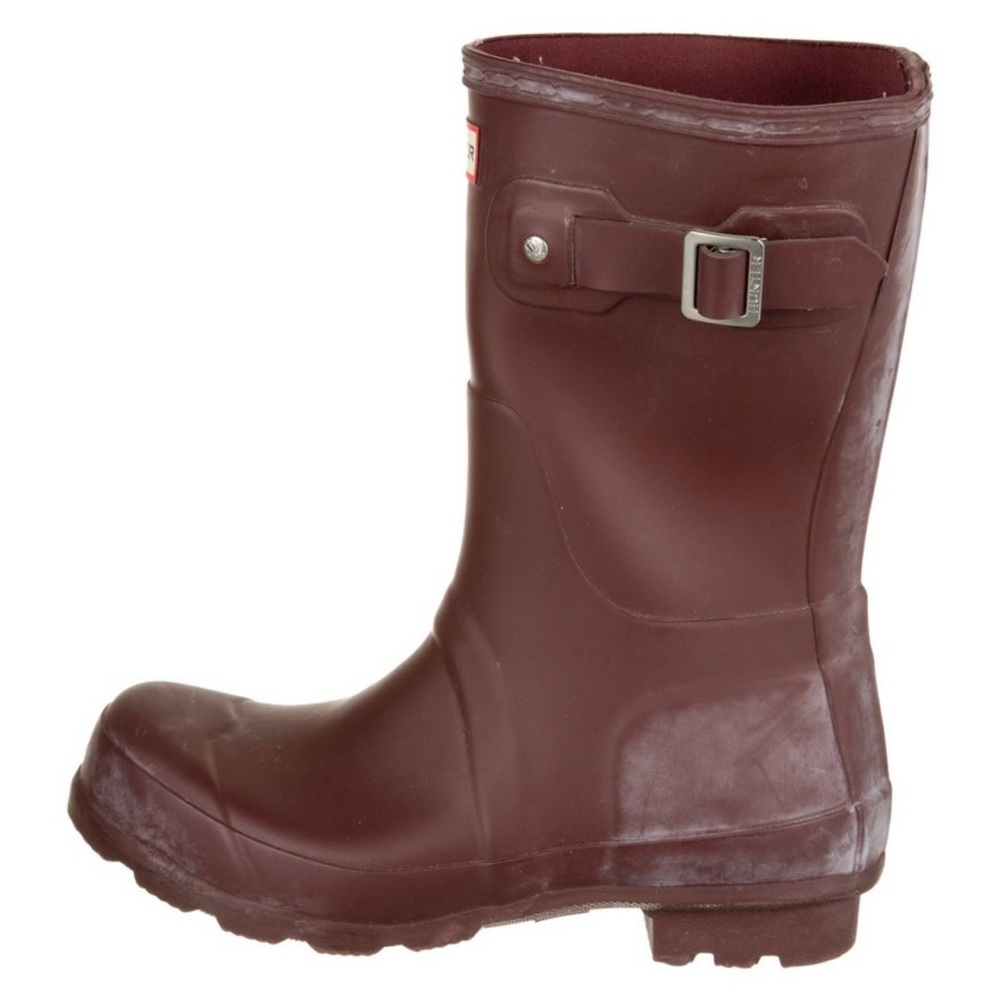 Hunter Dark Brown Waterproof Boots